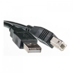 Кабель PowerPlant USB 2.0 AM – BM, 3м, One ferrite